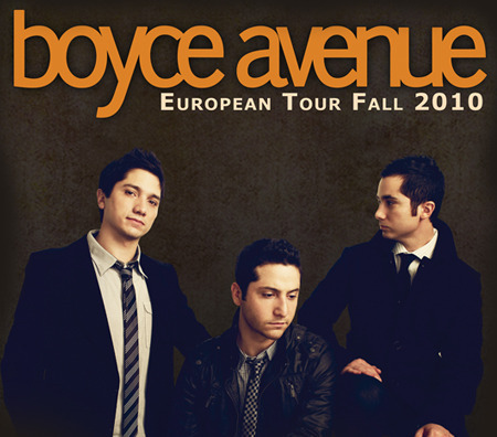 Boyce Avenue: European Tour Fall 2010