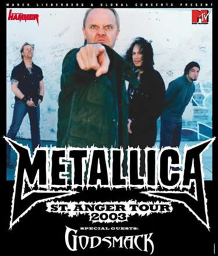 Metallica: St. Anger Tour 2003