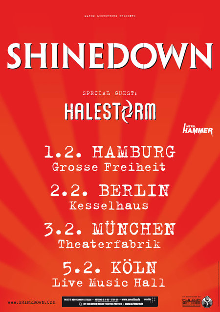 Shinedown: Tour 2012