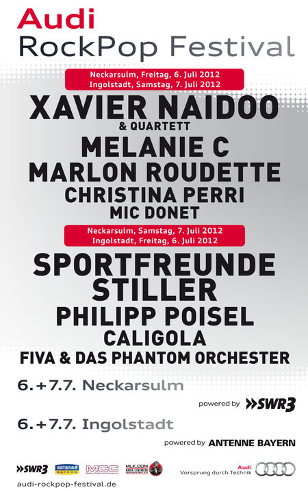 Audi - RockPop Festival: 2012