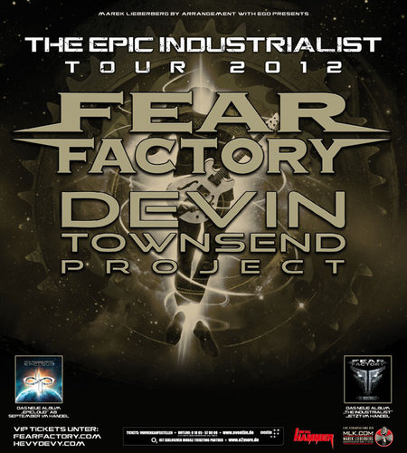 Fear Factory & Devin Townsend Project: Tour 2012