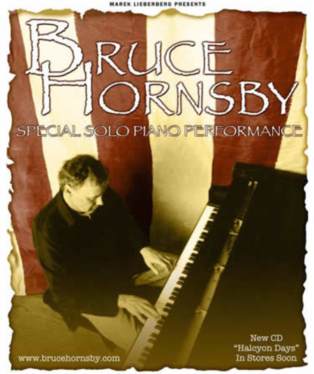 Bruce Hornsby: Special Solo Piano Perfomance