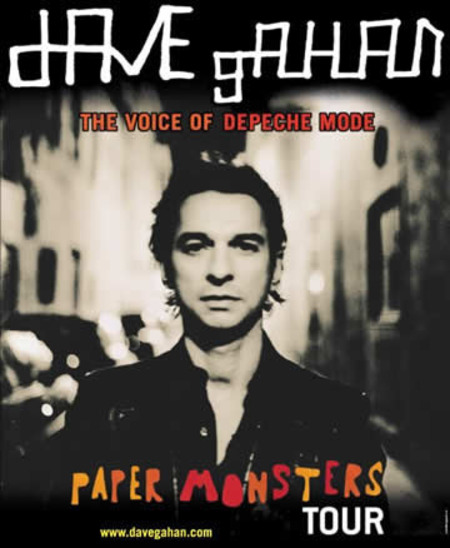 Dave Gahan: Paper Monsters Tour